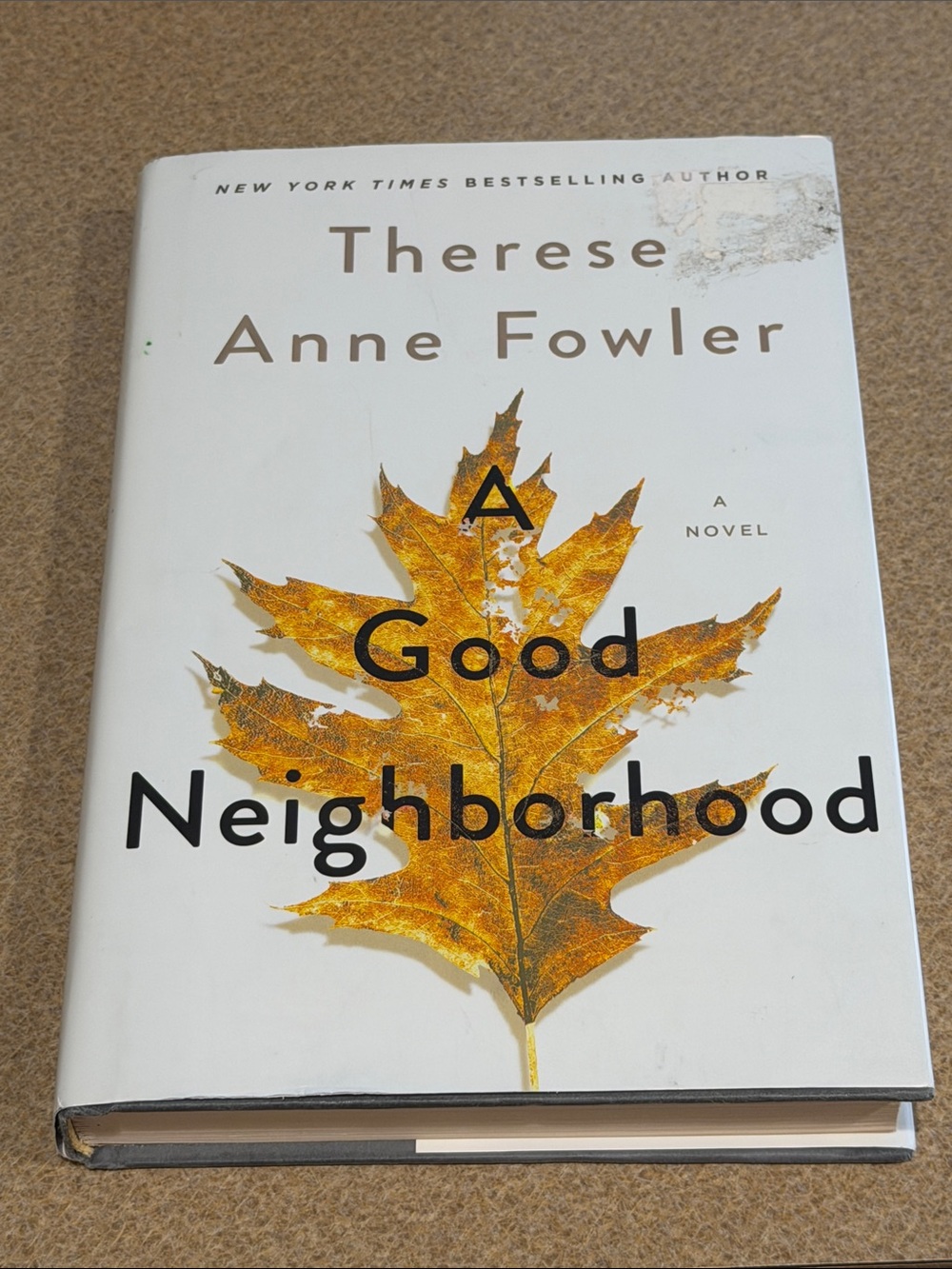 A Good Neighborhood by — White & Gold Cover